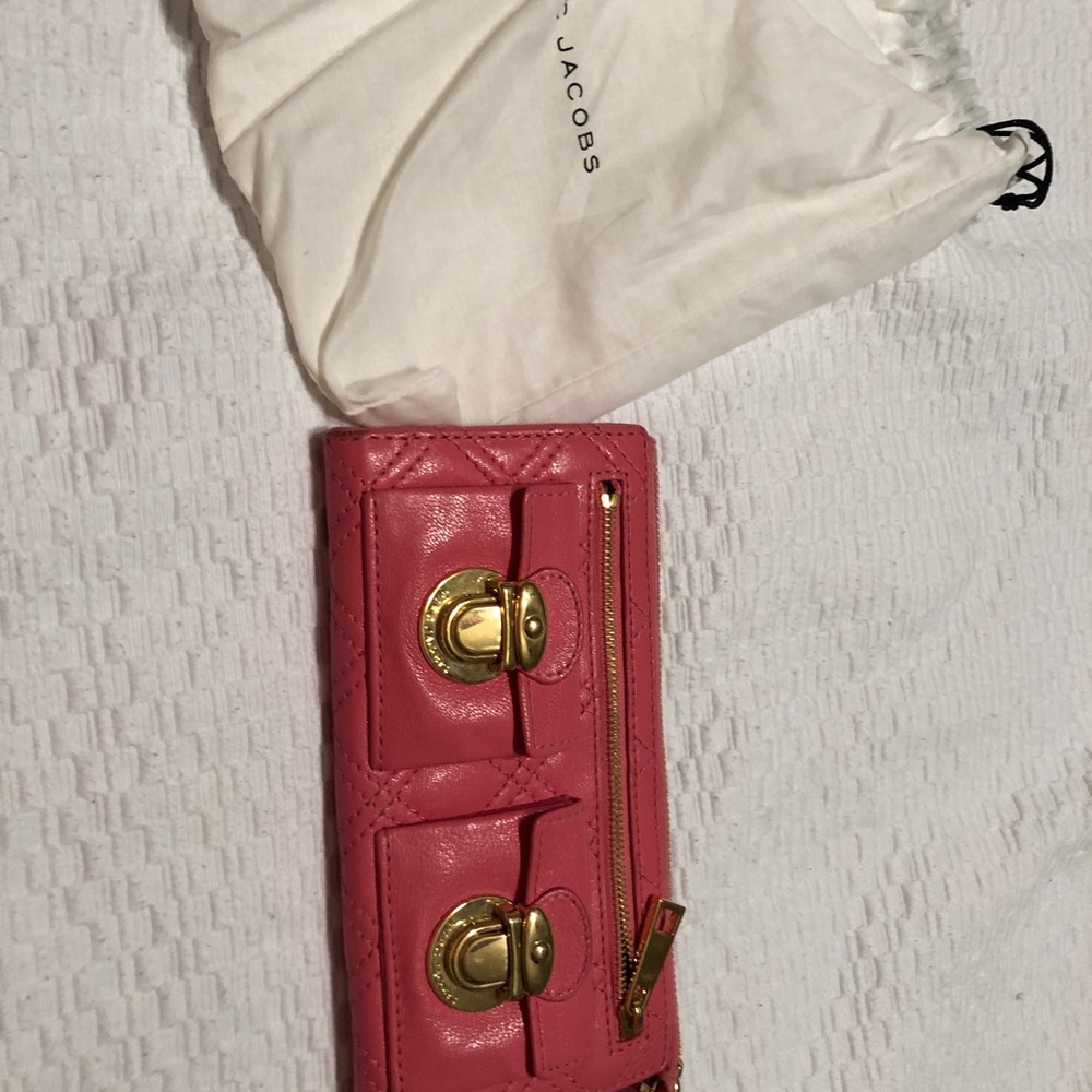 Marc Jacobs Bubble Gum Pink Wallet